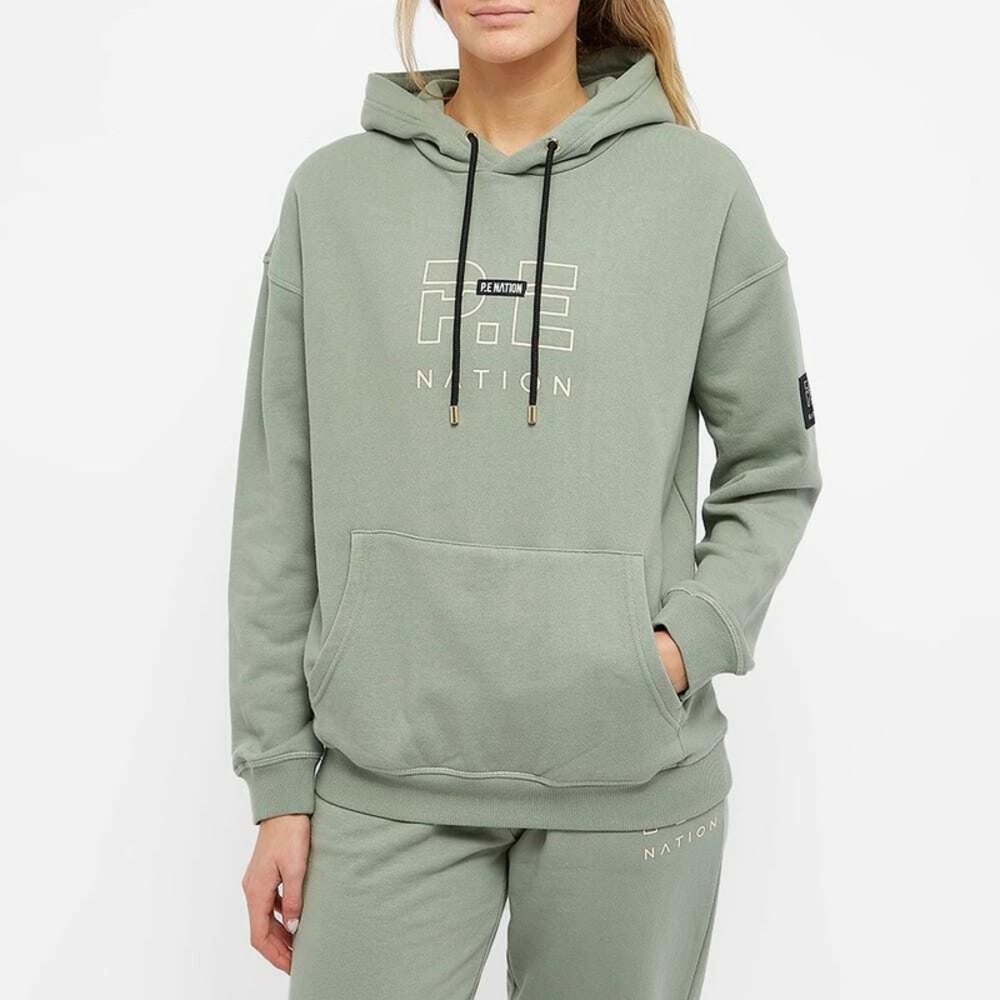 P.E Nation Women's Endurance Hoody in Iceberg Green size Xs